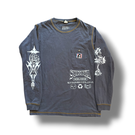 1/1 (M-L) STONE CREEK GUNMETAL GREY LONG SLEEVE