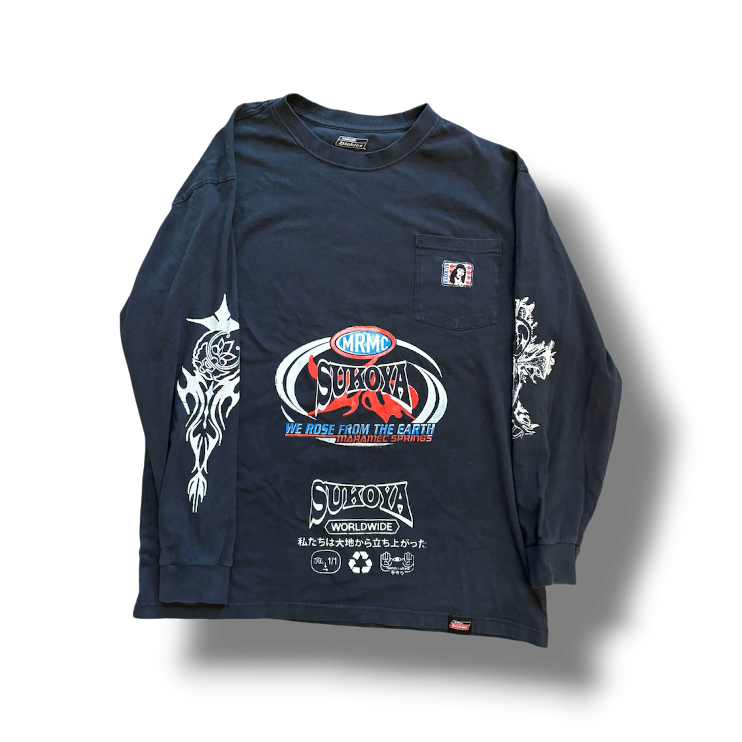 1/1 (XL) DICKIES BLACK LONGSLEEVE