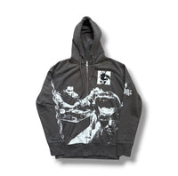 1/1 (M) *JUDAS SCENE* DARK GREY ZIP UP