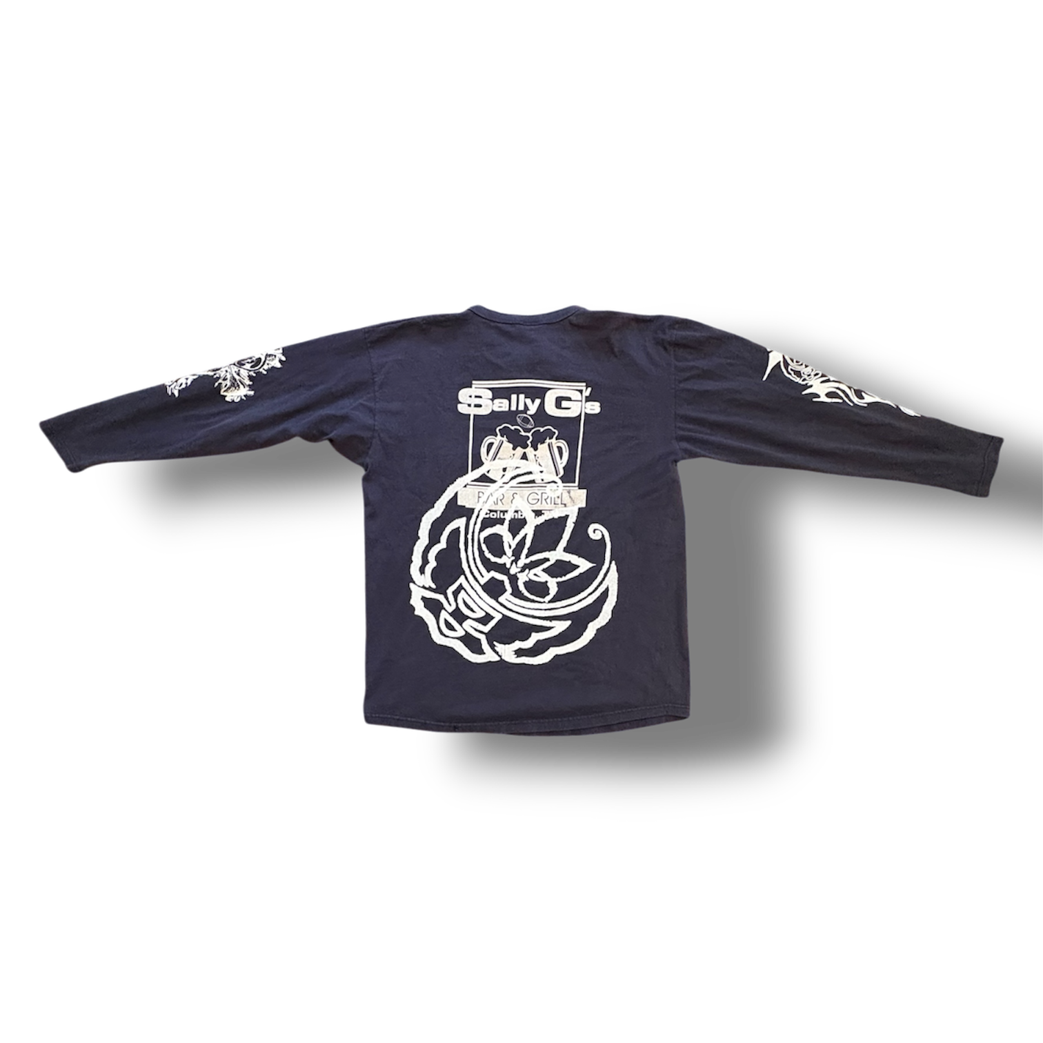 1/1 (L) SALLY G GOT ME TIPSY NAVY BLUE LONGSLEEVE