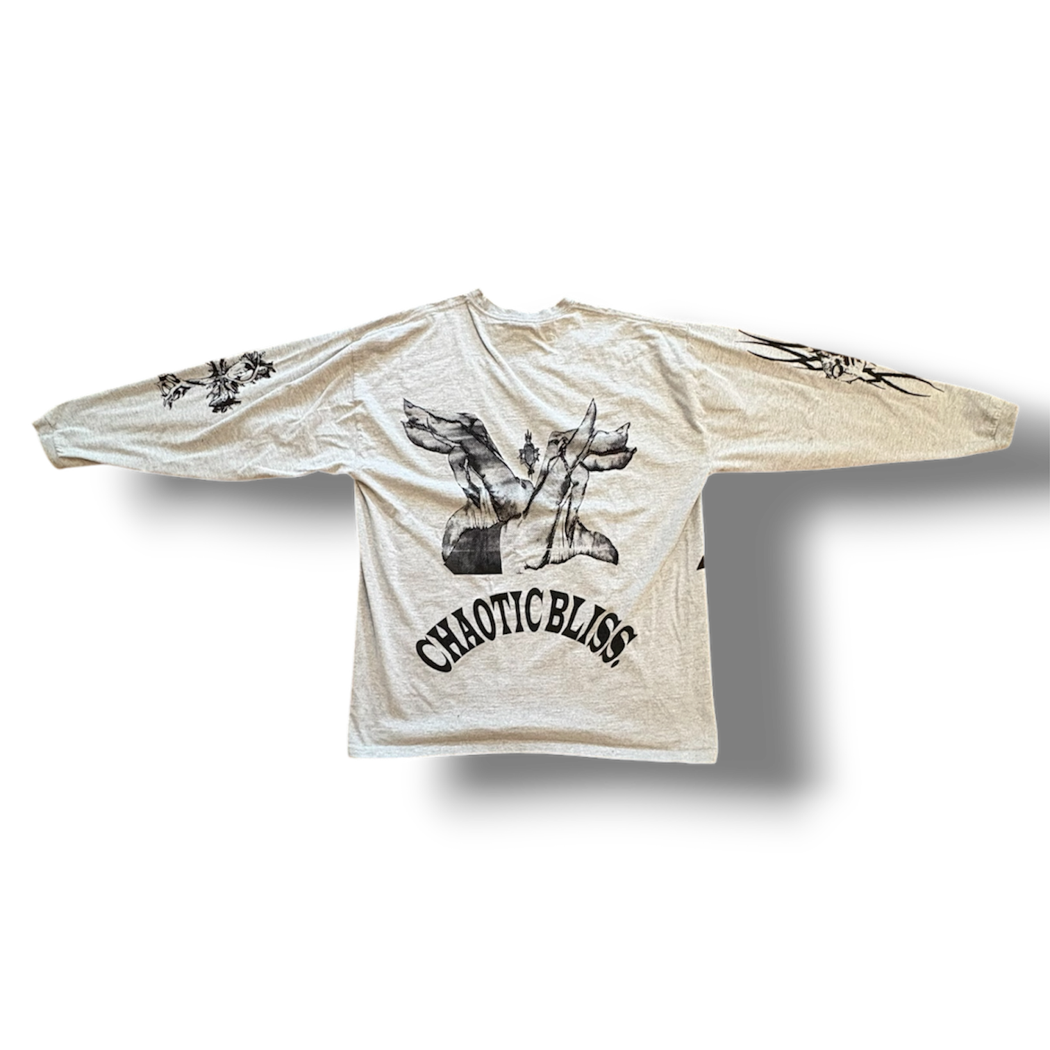 1/1 (XL) PLUMA POP UP ADS GREY LONG SLEEVE