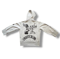 1/1 (S-M) YU SO CHOW LIGHT GREY ADIDAS HOODIE