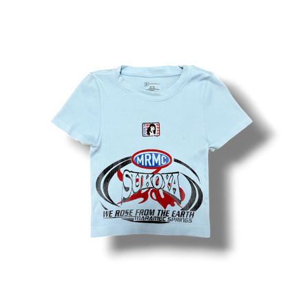1/1 (M 7-9) BABY BLUE BABY TEE
