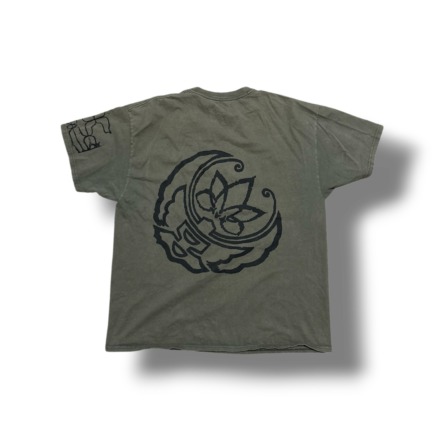 1/1 (XL) OLIVE GREEN BEEFY-T