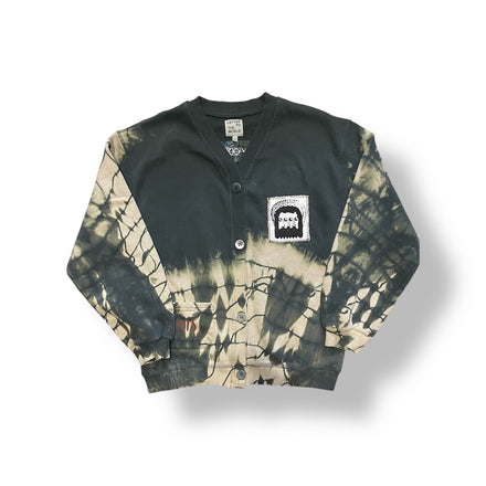 1/1 BLEACHED LETTER TO THE WORLD CARDIGAN (XS) (11-12 YRS)