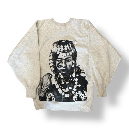 1/1 RARE VINTAGE REVERSE WEAVE CHAMPION AW CREWNECK (L-XL)