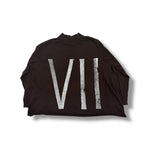 1/1 BOXY MOCHA BROWN CROPPED LONGSLEEVE (XL)