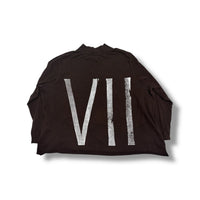 1/1 BOXY MOCHA BROWN CROPPED LONGSLEEVE (XL)