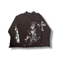 1/1 BOXY MOCHA BROWN CROPPED LONGSLEEVE (XL)