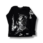1/1 BLACK FALSA SY LONGSLEEVE (M-L)