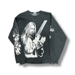 1/1 GREY JERZEE PREMIUM FIT VINTAGE MK CREWNECK (L)
