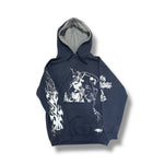 1/1 NAVY BLUE KENPO FADED SY HOODIE (M)