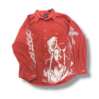 1/1 VINTAGE SALMON GAP BUTTON UP (L)