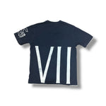 1/1 FADED GLORY NAVY BLUE T SHIRT (M)