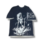 1/1 FADED GLORY NAVY BLUE T SHIRT (M)