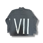 1/1 DARK GREY LONG SLEEVE T SHIRT (XL)