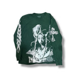 1/1 JERZEE FOREST GREEN LONG SLEEVE T SHIRT (L)