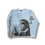 1/1 BABY BLUE LAND'S END SWEATSHIRT (M)
