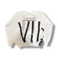 1/1 1991 CLASS SWEATSHIRT WHITE (M-L)