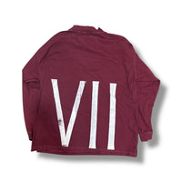 1/1 VINTAGE BUGLE BOY MAROON LONG SLEEVE T SHIRT (XXL)
