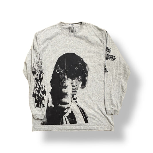 1/1 YUSAKU HEATHER GREY LONGSLEEVE (XL)