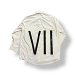 1/1 YUSAKU WHITE BUTTON UP SHIRT (17 1/2 XL)