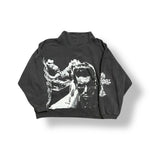 1/1 UKN (JS + JDS) A&E BOXY FADED BLACK CREWNECK (XXL)