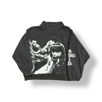 1/1 UKN (JS + JDS) A&E BOXY FADED BLACK CREWNECK (XXL)