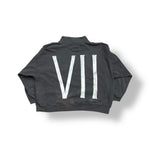 1/1 UKN (JS + JDS) A&E BOXY FADED BLACK CREWNECK (XXL)