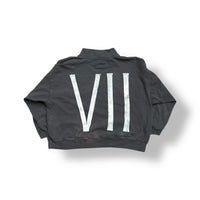 1/1 UKN (JS + JDS) A&E BOXY FADED BLACK CREWNECK (XXL)