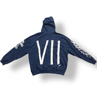 1/1 UKN (JS + JDS) NAVY BLUE GAP HOODIE (XL)