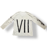 1/1 YUSAKU LIGHT GREY LIGHTWEIGHT WAFFLE CUT LONGSLEEVE (XXL)