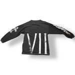 1/1 DISTRESSED SAYOKO YAMAGUCHI FADED BLACK/GREY CREWNECK (M-L)