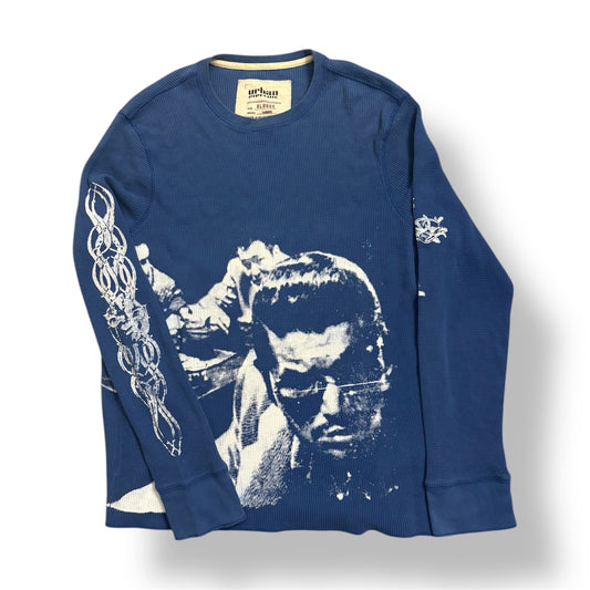 1/1 UKN (JS + JDS) BLUE WAFFLE CUT LONGSLEEVE (L)