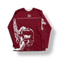 1/1 UKN (JS + JDS) RED FADED GLORY CREWNECK (M)