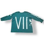 1/1 UKN (JS + JDS) TEAL WAFFLECUT LONGSLEEVE (XL-XXL) (WOMANS CUT)