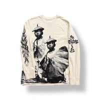 1/1 {{EXCLUSIVE}} {GLITCH} 1950S UKN KD SANDY CREME LONGSLEEVE (L)