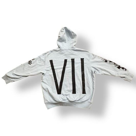 1/1 YUSAKU BABY BLUE PASTEL HOODIE (L)