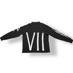 1/1 CROPPED SAYOKO YAMAGUCHI BLACK CROFT & BARROW LONGSLEEVE (L)