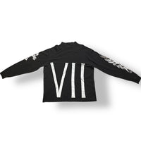 1/1 CROPPED SAYOKO YAMAGUCHI BLACK CROFT & BARROW LONGSLEEVE (L)