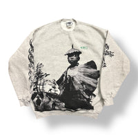 1/1 {{EXCLUSIVE}} 1950S UKN KD LIGHT GREY CREWNECK (XL)