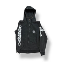 1/1 REEBOK SAYOKO YAMAGUCHI BLACK ZIP UP HOODIE (M)