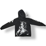 1/1 REEBOK SAYOKO YAMAGUCHI BLACK ZIP UP HOODIE (M)