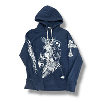 1/1 AMERICAN EAGLE NAVY BLUE SAYOKO YAMAGUCHI HOODIE (L)