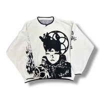 1/1 WAFFLE CUT SANTEE HVYWT OG CREWNECK (L)