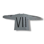 1/1 DARK GREY VINTAGE GAP OG PRINT WAFFLECUT LONGSLEEVE (M)